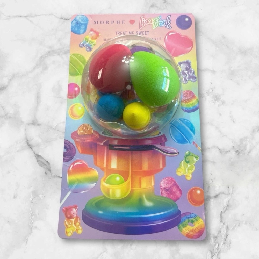 Morphe X Lisa Frank Treat Me Sweet 5 Piece Makeup Sponge New